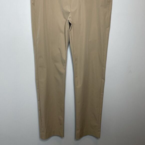 J.CREW Thompson Tech Pant Men 32 x 32 Khaki Tan Lightweight Performance AD934 - Picture 4 of 13